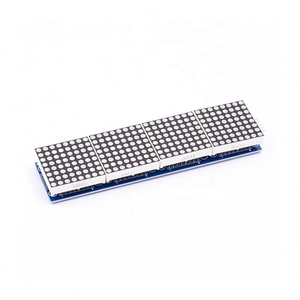 Hohe Qualität Mikrocontroller Modul MAX7219 Dot Matrix Modul 4 in 1 Display Rot Licht/Gute Nach Service - Product Image 5