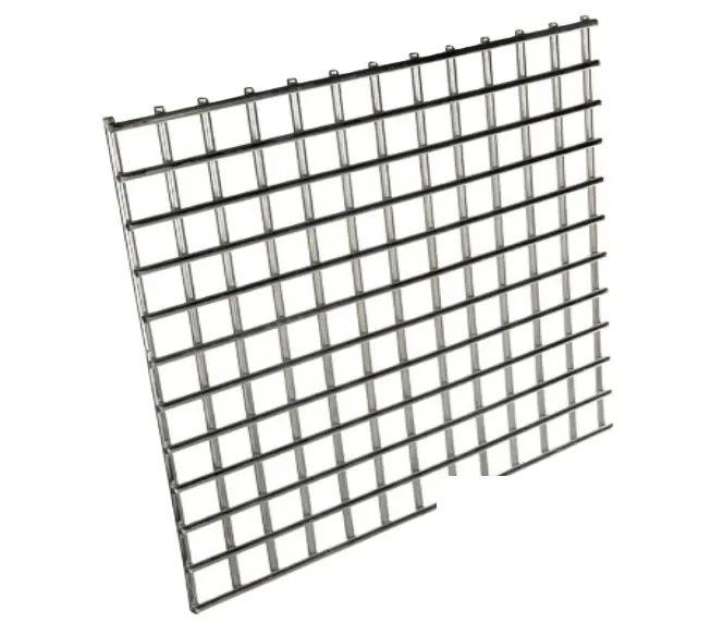 Panel de valla de malla de alambre soldado galvanizado de alambre de hierro de acero de alta calidad de bajo carbono recubierto de PVC