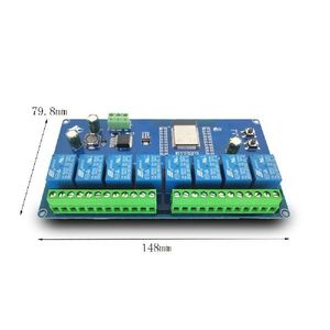 <span class=keywords><strong>ESP8266</strong></span> אלחוטי WIFI 1/2/4/8 ערוץ ESP-12F Wifi פיתוח לוח AC/DC 5V/7-28V/5-80V כוח אספקת esp32 ממסר מודול - Product Image 3