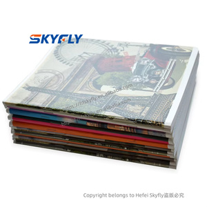 A5 Schulheft Recycling papier Schüler bücher Notizbücher Hochwertige kunden spezifische Übungs hefte - Product Image 5