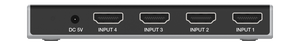 Conmutador HDMI 8K 4x1, 4 entradas, 1 salida, alta calidad, HDMI2.1, HDCP2.3, compatible con 48Gbps, 8K @ 60Hz, 4K @ 120Hz RGB, YCbCr para PS5 HDTV XBOX
