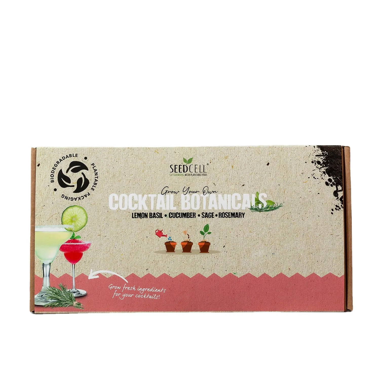 Wholesale Products In Bulk Cocktail Botanicals Seedcell Selection Box Vegetable Kitchen Decor Christmas Gift Set