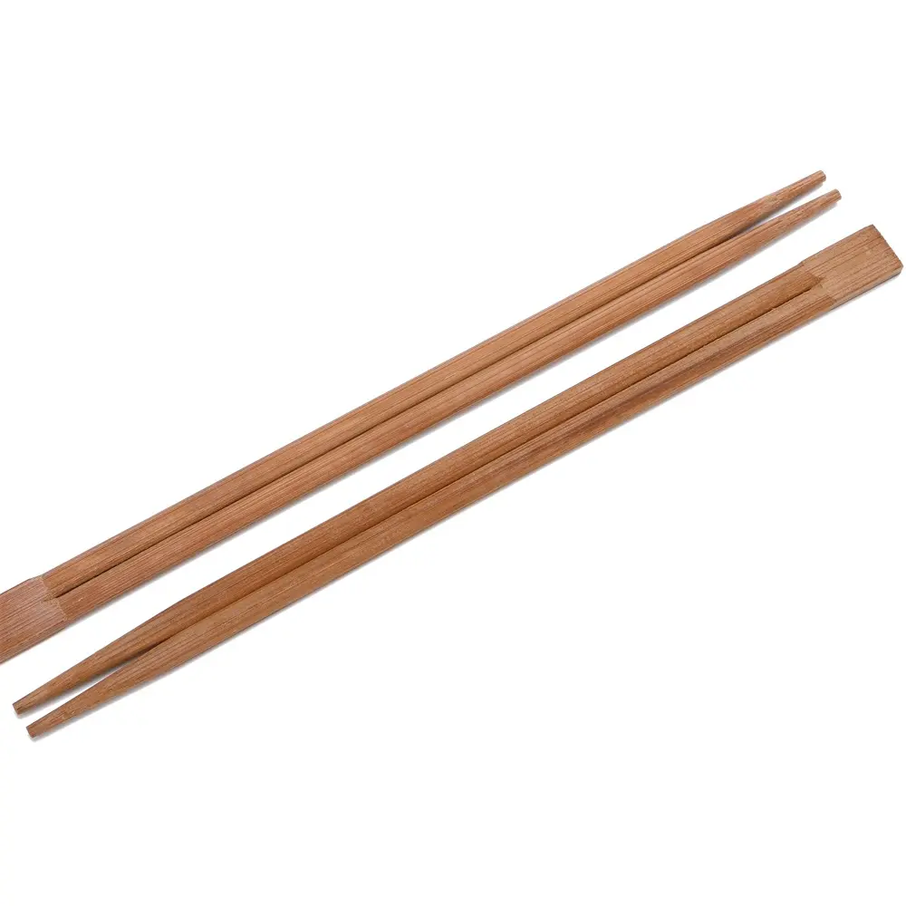 Iyi fabrika doğrudan Aspen ahşap yüksek kaliteli domuz 23cm özel baskılı kağıt/plastik sarılmış bambu çubuklarını