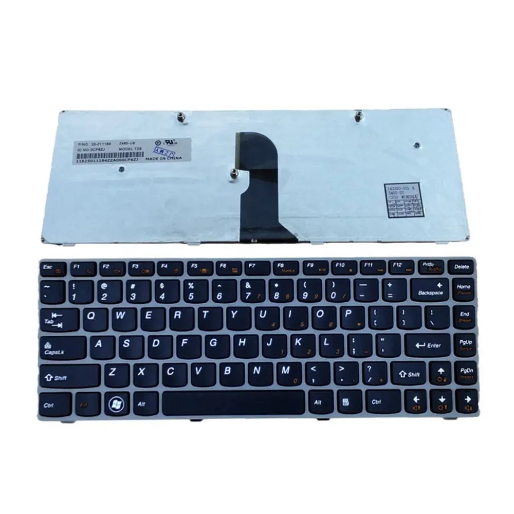 थोक मूल कीबोर्ड मरम्मत प्रतिस्थापन अमेरिका संस्करण के लिए लेनोवो Z460 Z460A Z460AL Z460G Z450 Z465 Z465A Z465AP Z465G