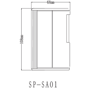 Bewegungs melder, PIR, 8 m Erfassungs bereich, 140 ° Erfassungs winkel, IP20, Innen gebrauch, weiß - Product Image 6