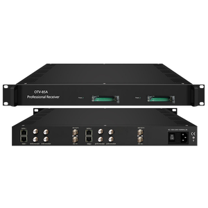CAM DVB-S S2 S2X DVB-C T ISDB-T ATSC4チューナー入力を備えたマルチチャンネルプロフェッショナル衛星受信機IRD - Product Image 1