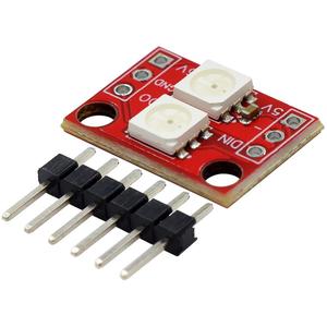 2-bit WS2812 5050 RGB LED Full-color modulo lampada SCM SMT32 braccio - Product Image 1