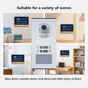 Tuya Smart Home campanello Video da 8 pollici per visione notturna telecamera a colori Villa appartamento porta di rete <span class=keywords><strong>TCP</strong></span>