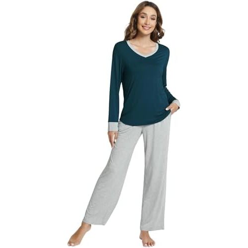 F-bleu paon gris chiné clair