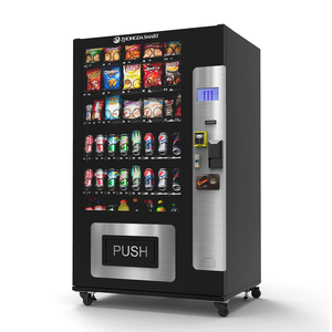 Tốt nhất bán lạnh đóng hộp máy bán hàng tự động đầu đọc thẻ hóa đơn và đồng xu chấp nhận máy bán hàng tự động cho thực phẩm và đồ uống - Product Image 1