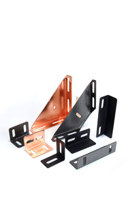 Kim loại đồ nội thất góc mã tăng cường hỗ trợ khung thành phần Rack 90 độ L hình dạng dấu ngoặc góc - Product Image 5