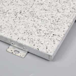 Costom bianco grigio argento architettonico poliestere vernice pannelli esterni in alluminio