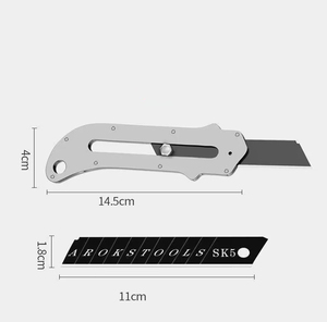 2024 Hot Sale Adjustable and Multi-functional Utility <strong>Cutter</strong> with High Carbon Steel Blade Factory Price - Product Image 4