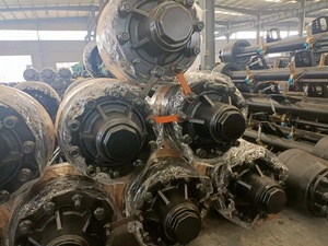 车轴半卡车拖车零件美国16吨拖车车轴，带<span class=keywords><strong>ABS</strong></span>系统