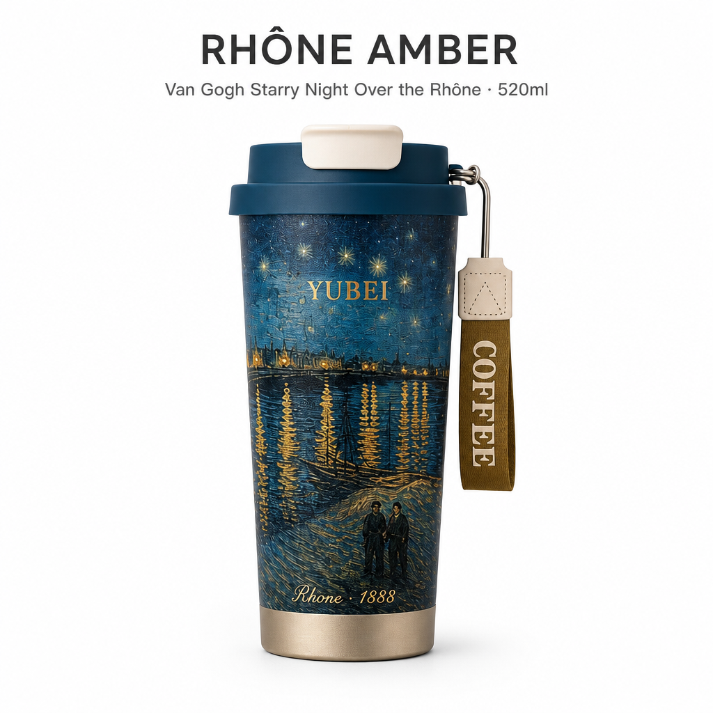 Rona Amber La notte stellata di Van Gogh sul fiume Naro