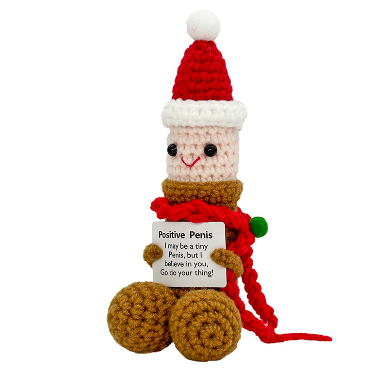 red Christmas male dildos