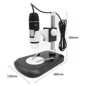 Portátil de alta definición de microscopio 500X 8 LED ajustable microscopio USB Digital de estudiante microscopio Monocular - Product Image 4