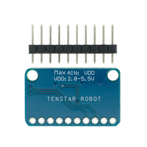 10 pezzi 16 Bit I2C ADS1115 modulo ADC 4 canali con amplificatore Pro guadagno RPi - Product Image 2