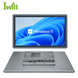 ホームオートメーション用の15インチ頑丈なパネルPCJ6412ファンレス産業用オールインワンコンピューター - Product Image 1