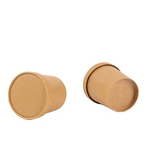 16oz /32oz Disposable Kraft Soup <strong>Bowl</strong> Eco Friendly Cup Paper <strong>Bowls</strong> with Lids - Product Image 3