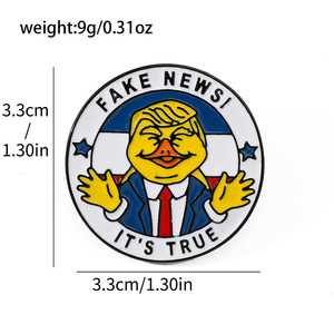 2024 Newly Funny USA <strong>President</strong> Enamel Pins - Product Image 4