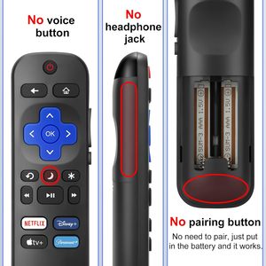 TV uzaktan kumanda için yedek-sadece Roku TV için evrensel Onn /TCL /Hisense /Philips/eleman Roku TV - Product Image 4