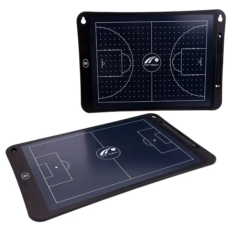 Venda quente LCD portátil 15 polegadas Futebol Basquete Treinamento Eletrônico Tático Board Blackboard Magic Drawing Board