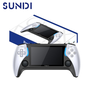 新着プロジェクトX4.3インチスクリーンハンドヘルドゲームコンソールクラシックゲームプレーヤーがPS1/SFCをサポート - Product Image 2