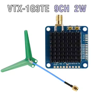 ビデオトランスミッターVTX-1G3TE 1.2GHz 1.3GHz 2000mW 2W 9CH、5インチ7インチ8インチFPVRC長距離ドローン用トランプVTXコントロール付き - Product Image 2