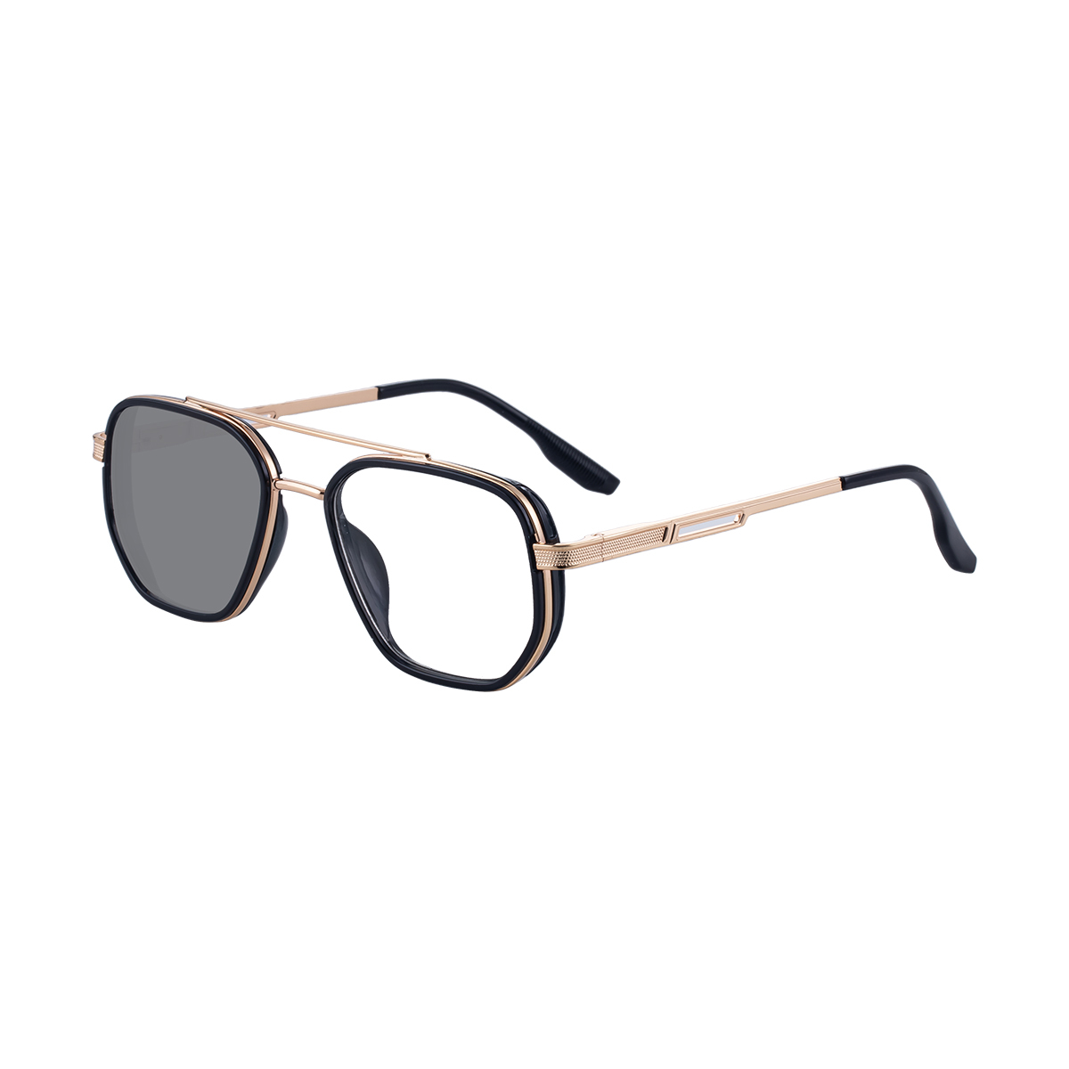 C1 Black Gold Frame Turn Gray