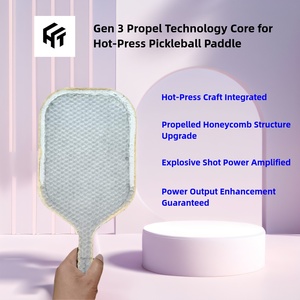 Pickleball mái chèo bề mặt Titan thermoformed 16mm Độ dày Gen 3 Propel công nghệ Corel Chất lượng cao cho đào tạo - Product Image 3