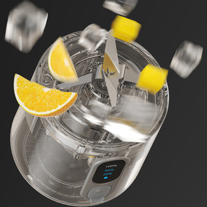 Portable Home Electric <strong>Juice</strong> Machine Multi-Function Stainless Steel Kitchen Blender Self-Cleaning Feature Small Juicer for <strong>Juice</strong> - Product Image 2