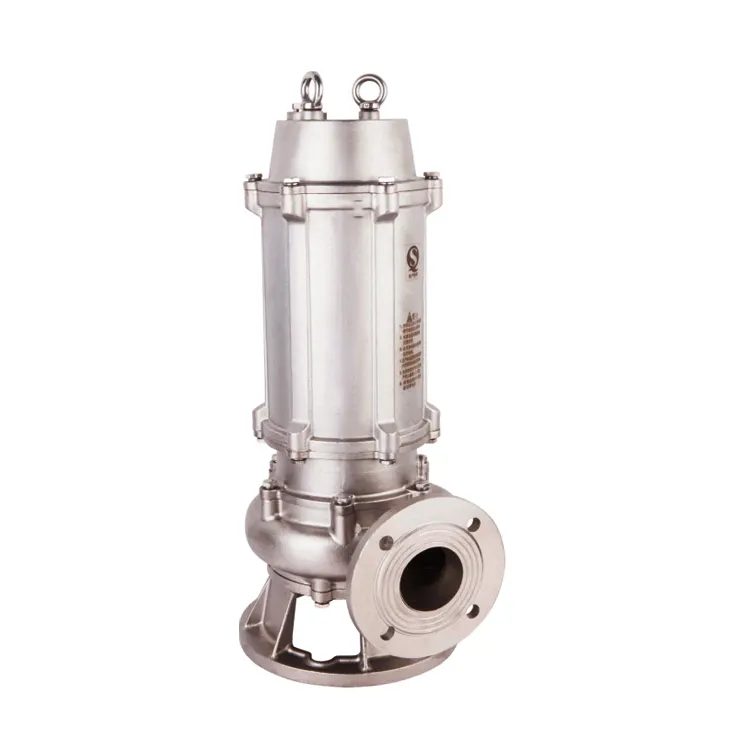 50WQ15-10-1.1WQ type sewage submersible pump stainless steel 304 series electric pump