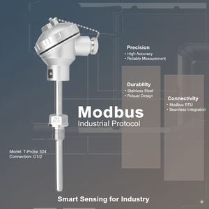 เครื่องส่งสัญญาณอุณหภูมิรวมเซ็นเซอร์อุตสาหกรรมป้องกันการระเบิด<span class=keywords><strong>4</strong></span>-20mA เทอร์โมคัปเปิลประเภททนความร้อน RS485 0.2C - Product Image 5