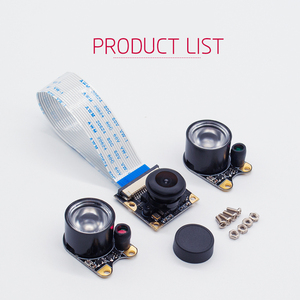 Modulo fotocamera grandangolare Fish Eye da 5mp 1080P compatibile con tutte le fotocamere RPI Board per raspberry pi pico - Product Image 4