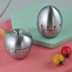 Kitchen Cooking Egg <strong>Timer</strong> Stainless Steel Egg 60 Minutes Mechanical Alarm Clock Baking Cooking Tool <strong>Countdown</strong> <strong>Timer</strong> - Product Image 1