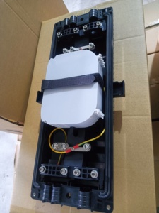 Caja de juntas de fibra óptica de 96 núcleos con cierre Ftth 3 en 3 salidas 96FO caja de conexiones óptica subterránea colgada aérea - Product Image 3