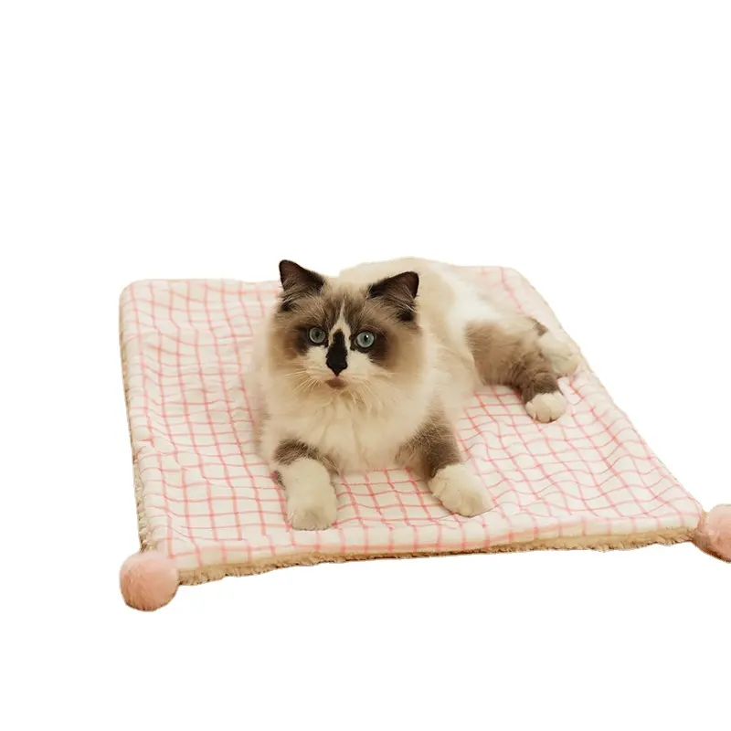 Tappetini per animali domestici e coperte modelli autunnali e invernali di cotone per tappetino per gatti