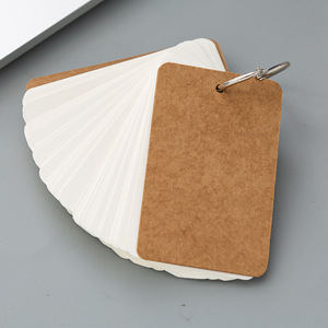 Pocket <strong>Mini</strong> Notebook <strong>Diy</strong> Blank Color Iron Ring Handwriting Hard Blank Word Card Loose-leaf <strong>Book</strong> Memory Card <strong>Book</strong> - Product Image 5
