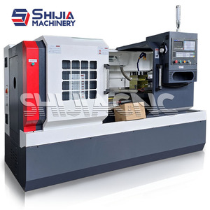 Siemens CK6140 CK6150 CNC tornio macchina singolo mandrino orizzontale tornio multifunzionale medio con sistema di controllo Fanuc - Product Image 1