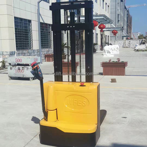 Walkie elektrikli istifleyici 1 Ton 1.5 Ton 2 Ton tam elektrikli Walkie istifleyici 3m palet istifleyici - Product Image 4