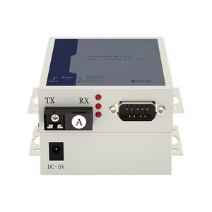 Convertidor de medios de datos serie bidireccional de transceptor de fibra óptica RS232 a puertos RJ45 compatible con comunicación serie Ethernet - Product Image 3