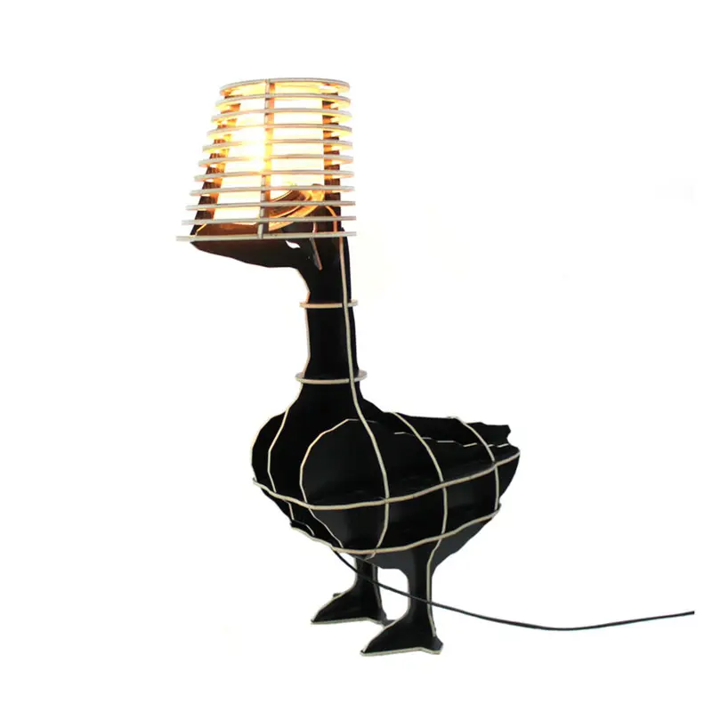 Accessori per lampade Chiquitos esk mobili creativi a forma di animale portapenne portaoggetti box office in legno splicing ornamenti