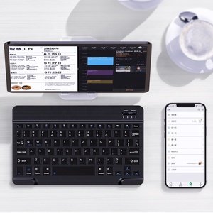 Combinación de teclado y ratón inalámbricos de colores al por mayor para tabletas, portátiles, teléfonos móviles - Product Image 5