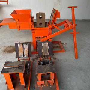 Máquina para fabricar moldes de bloques de tierra comprimida de ladrillos de arcilla entrelazada - Product Image 2