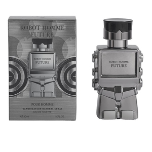 Atacado Custom Men's EDP Body Spray Long-Lasting Fragrâncias em Tom De Madeira Robot Light