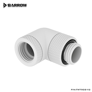 Barrow G1/4ด้าย90องศาโรตารี่ฟิตติ้ง360หมุนกระชับ (ชายหญิง) สำหรับคอมพิวเตอร์น้ำเย็น TWT90S-V2 - Product Image 5