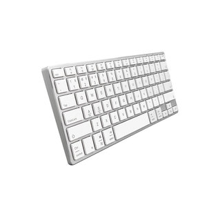 OEM Factory Customized Layout Rechargeable BT 3.0 <strong>Wireless</strong> Portable <strong>Keyboard</strong> Stylish New Tablet <strong>Keyboard</strong> USB Metal Body - Product Image 1