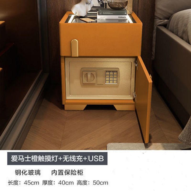 Hermes Orange Tricolor Light Wireless Dual USB
