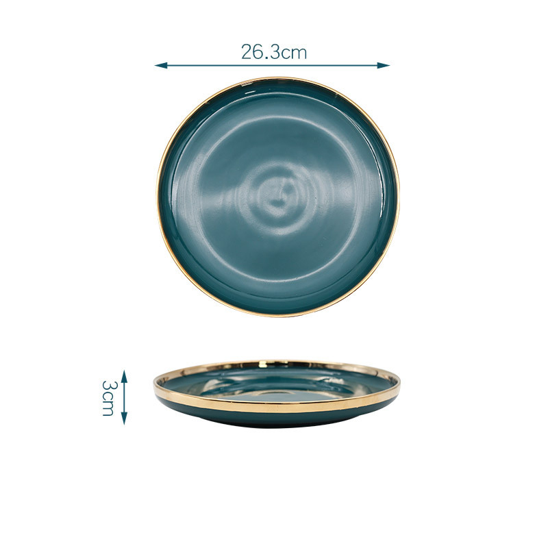 Green 10 inch plate